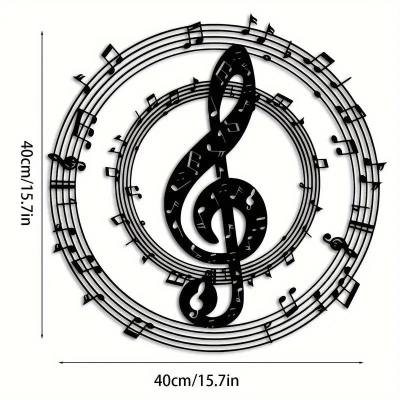 Metal Wall Art Iron Silhouette Wall Decor for Living Room and Bedroom Creative Home Mural Decorations - Velora Home Deco