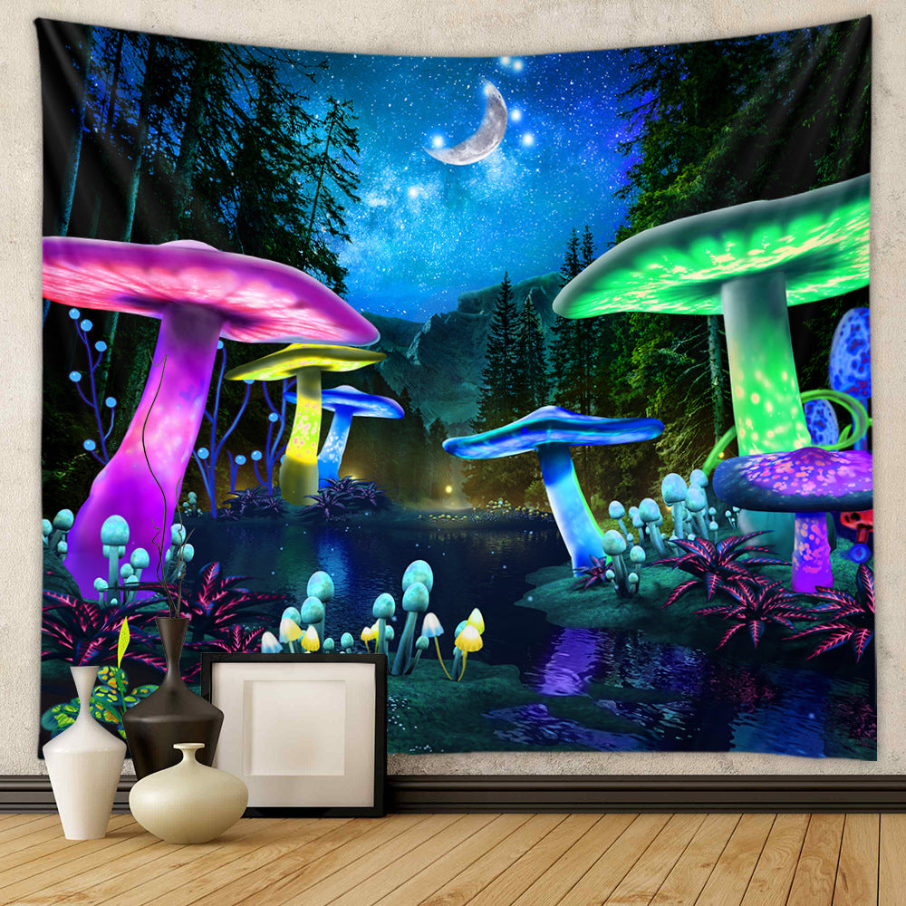 Tapestry Ins Hanging Cloth Background Cloth Ins Hanging Cloth Wall Cloth Decorative Cloth Bohemian Tapestry
