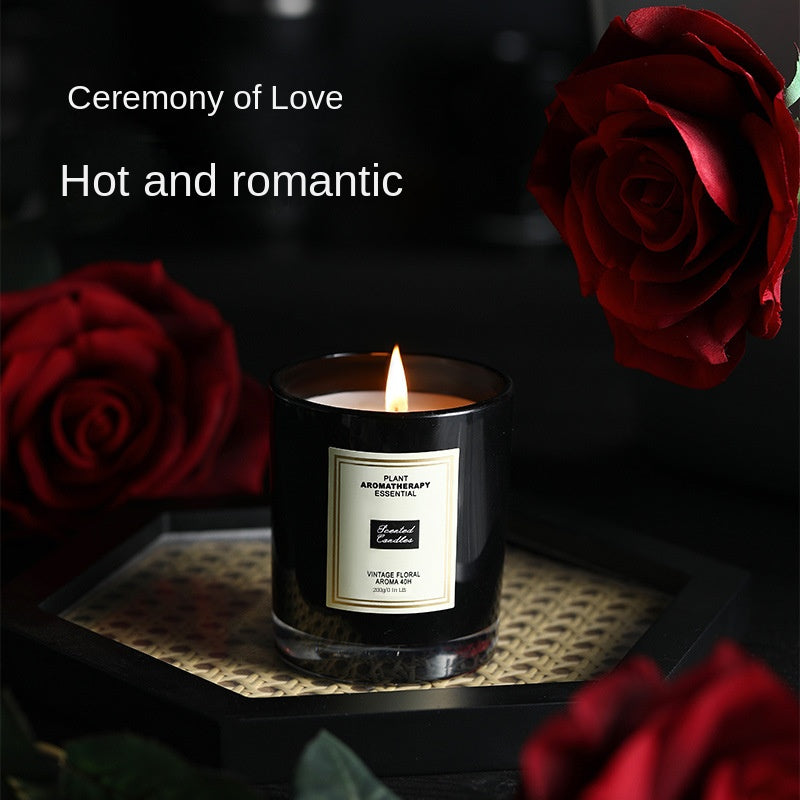 Creative Romantic Scented Candle Cup High-Grade Gift Birthday Souvenir High-Aesthetic Decorative Gift Ornament