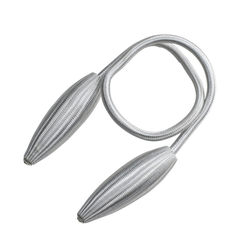 Modern Minimalist Creative Twisting Music Curtain Binding Rope Punch-Free Curtain Binding Belt