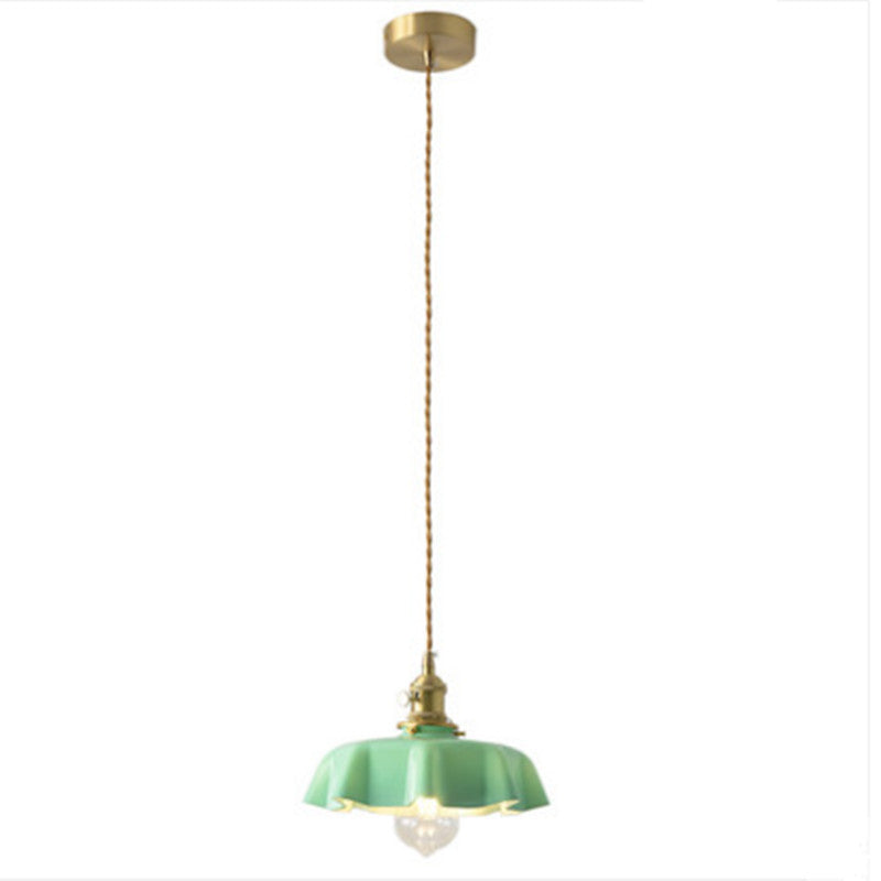 Creamy Style Luxury Octagonal Flower Lamp Modern Elegant  Lamp