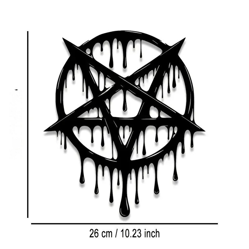 Metal Wall Art Iron Silhouette Wall Decor for Living Room and Bedroom Creative Home Mural Decorations - Velora Home Deco