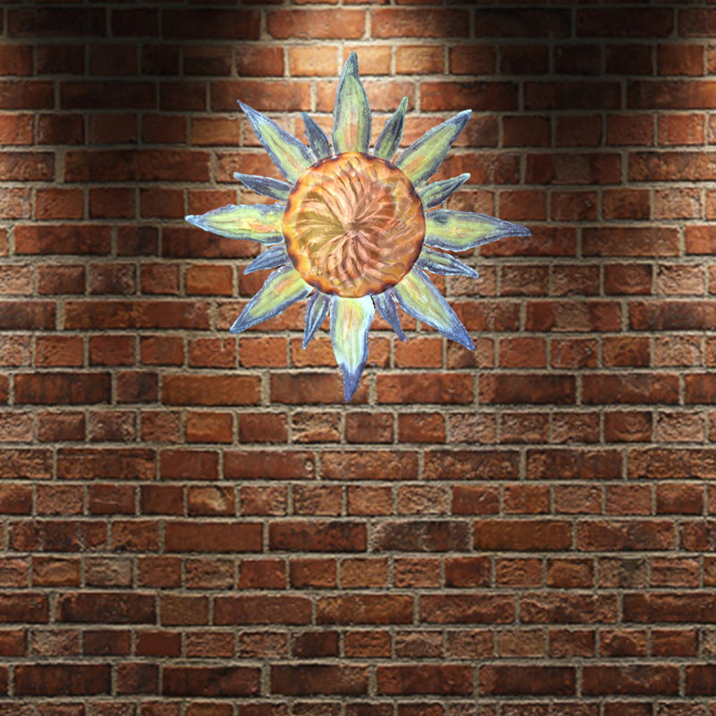 New Acrylic Sun Wall Art Decoration Western Wall Art Wall Decoration Water Fire Copper