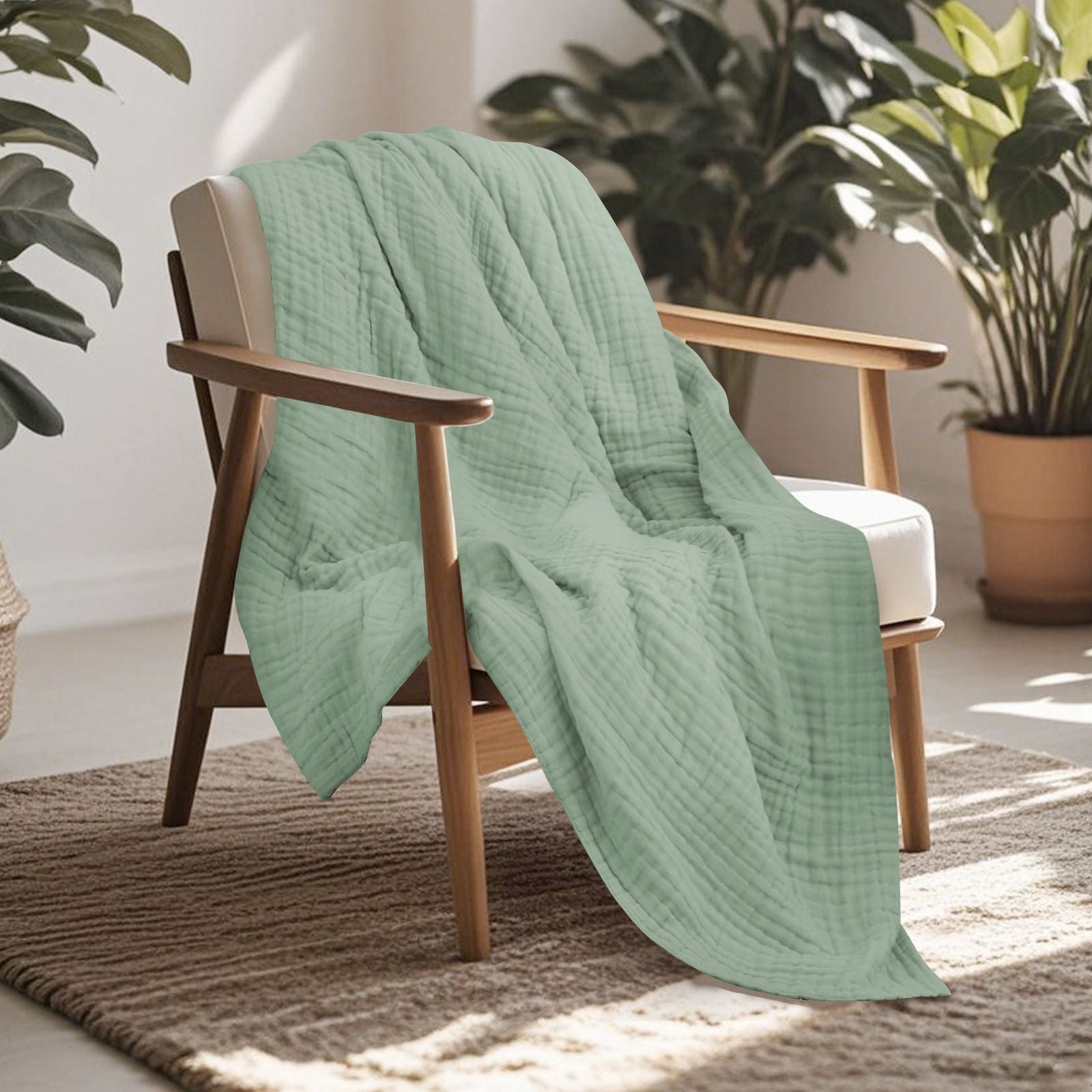 Cotton gauze blanket, noon rest blanket