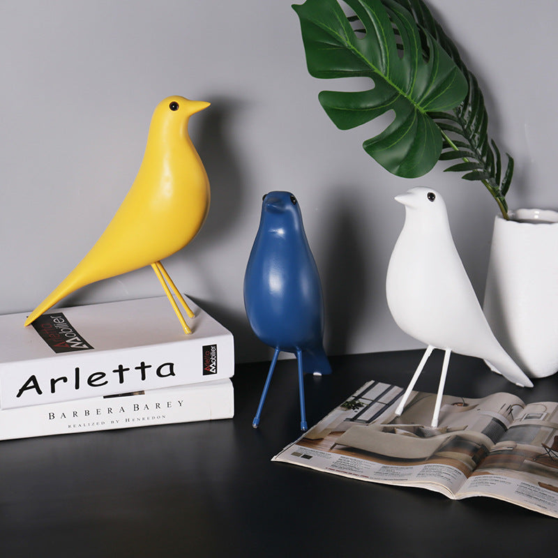 Resin ornament and peace dove bird ornament