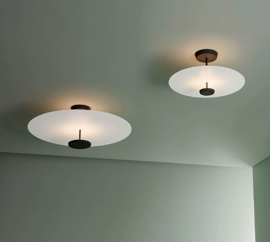 Simple LED ceiling light for bedroom ambiance and balcony use