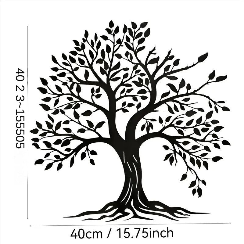 Metal Wall Art Iron Silhouette Wall Decor for Living Room and Bedroom Creative Home Mural Decorations - Velora Home Deco