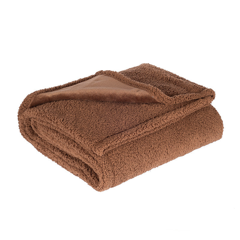 Pet waterproof blanket flannel comfortable cotton fleece Sherpa thick pet blanket