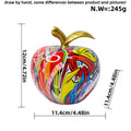 Colorful Apple Ornament