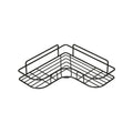 Bathroom Storage Rack Toilet Washroom Wall-Mounted Hole-Free Multi-Functional Iron Mesh Long Strip Organizer