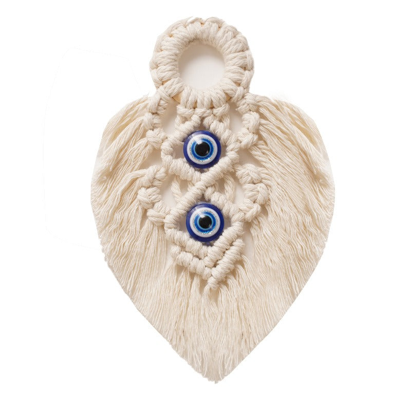Hot selling Bohemian hanging accessories, cotton rope woven wall hanging, handmade tapestries, home wall decorations, small pendants