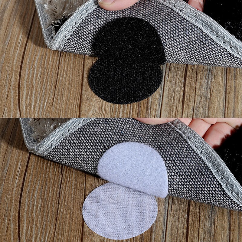 60mm Strong Self Adhesive Fastener Dots Stickers velcros adhesive tape For Bed Sheet Sofa Mat Carpet Anti Slip Mat