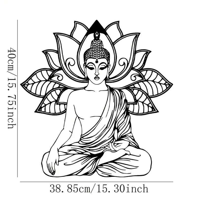 Metal Wall Art Iron Silhouette Wall Decor for Living Room and Bedroom Creative Home Mural Decorations - Velora Home Deco