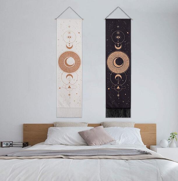 Simple And Beautiful Bohemian Tapestry Star And Moon Tapestry  Living Room And Bedroom Decoration Paintings