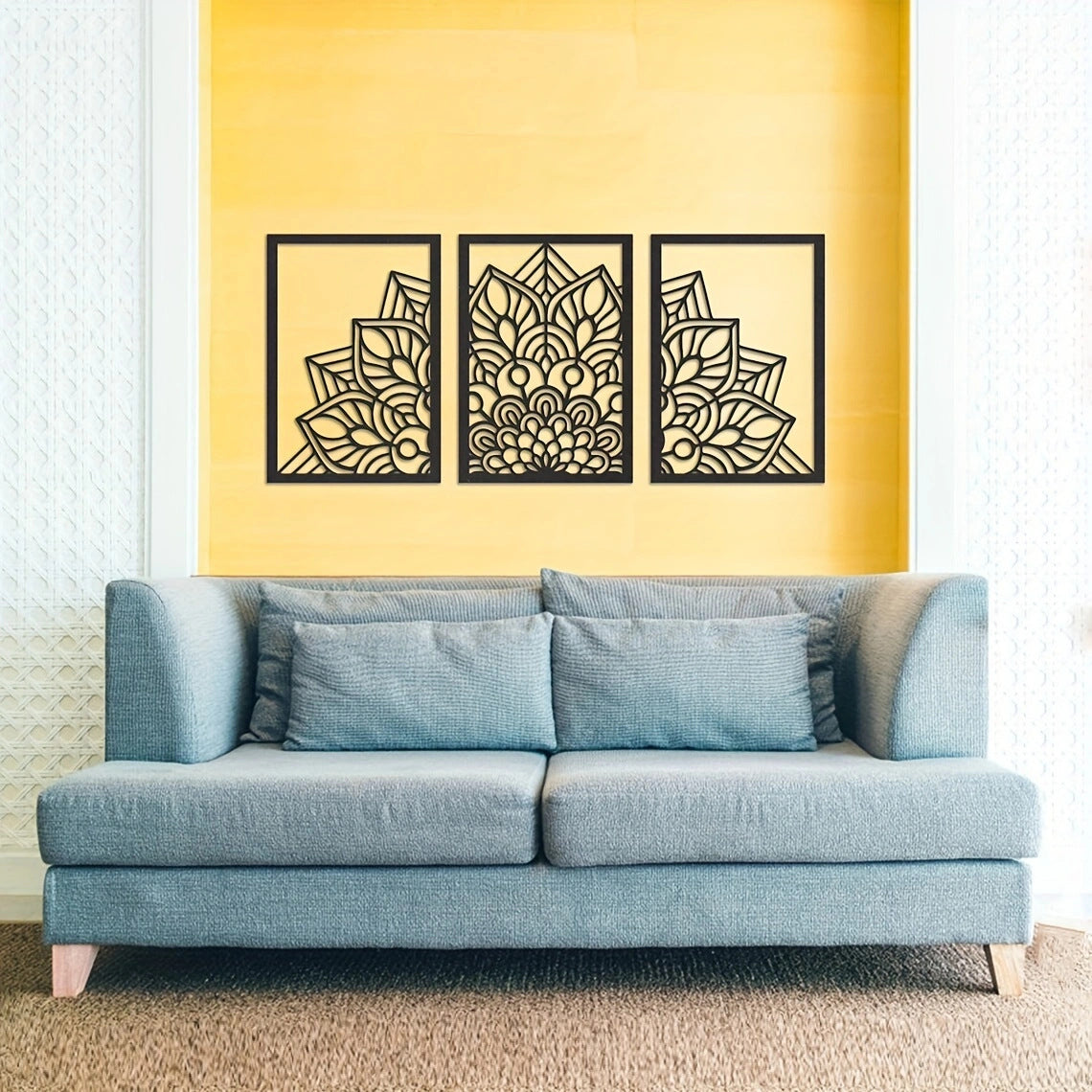 Metal Artistic Flying Geese Silhouette Home Aesthetic Decorative Iron Wall Hanging Wall Art Metal - Velora Home Deco