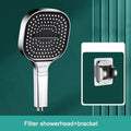 Square filter showerhead nozzle