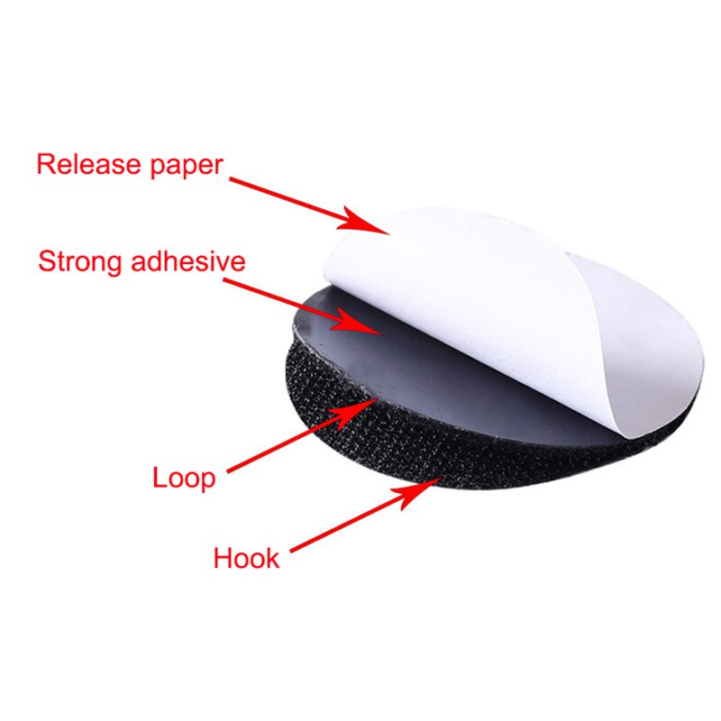 60mm Strong Self Adhesive Fastener Dots Stickers velcros adhesive tape For Bed Sheet Sofa Mat Carpet Anti Slip Mat