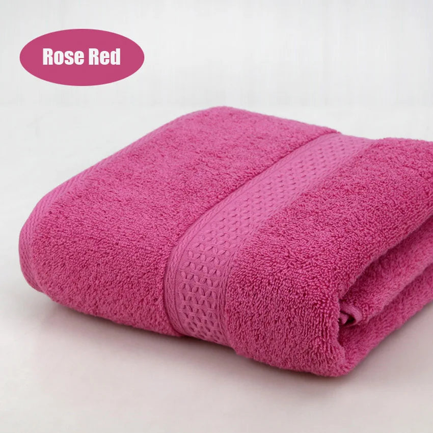 Pure Cotton Super Absorbent Large Towel Bath Towel - Velora Home Deco