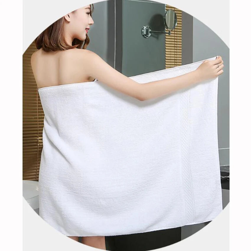 Pure Cotton Super Absorbent Large Towel Bath Towel - Velora Home Deco