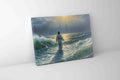 Jesus walks on water-Christ Wall art
