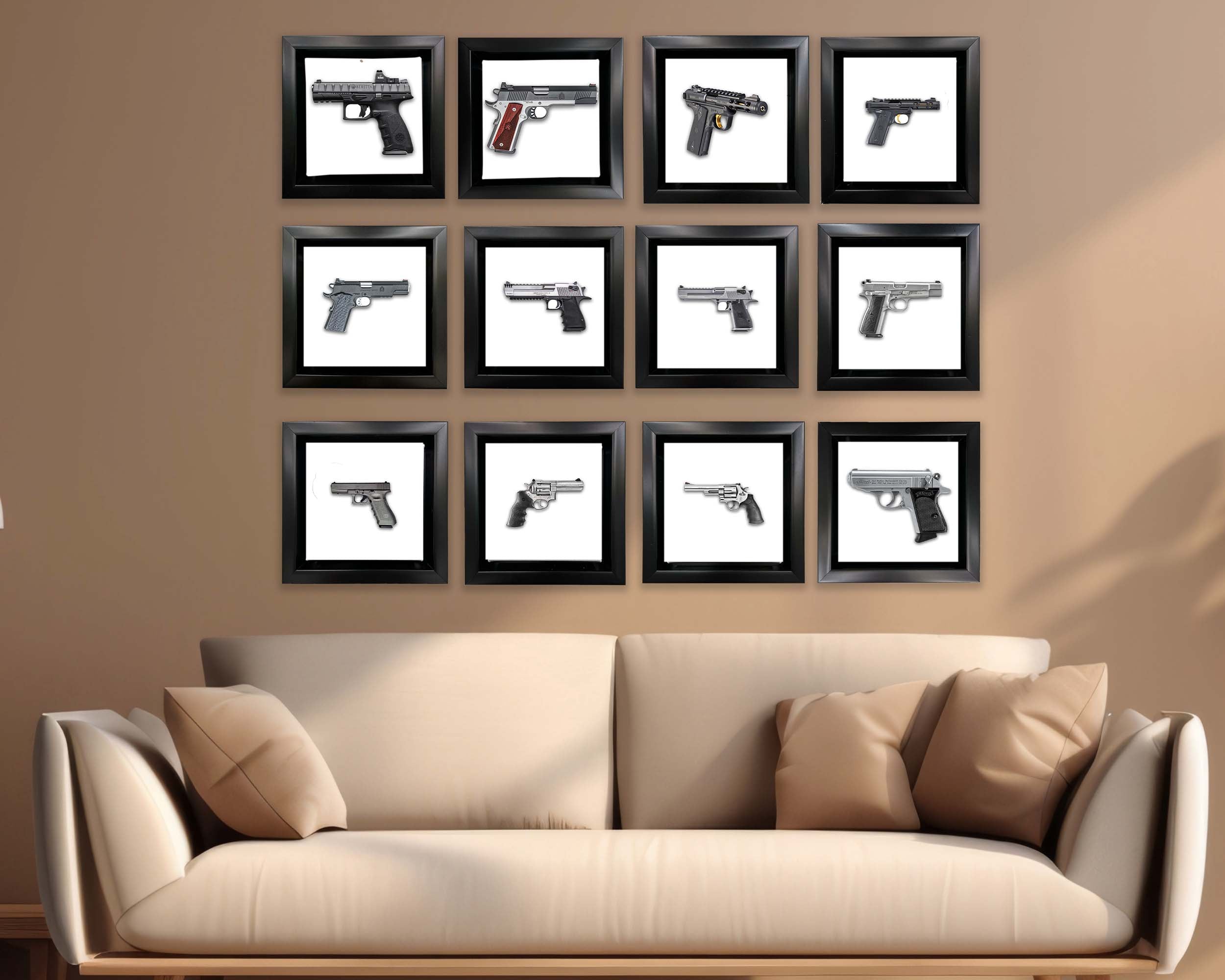 Set of 12 Framed Canvases-2